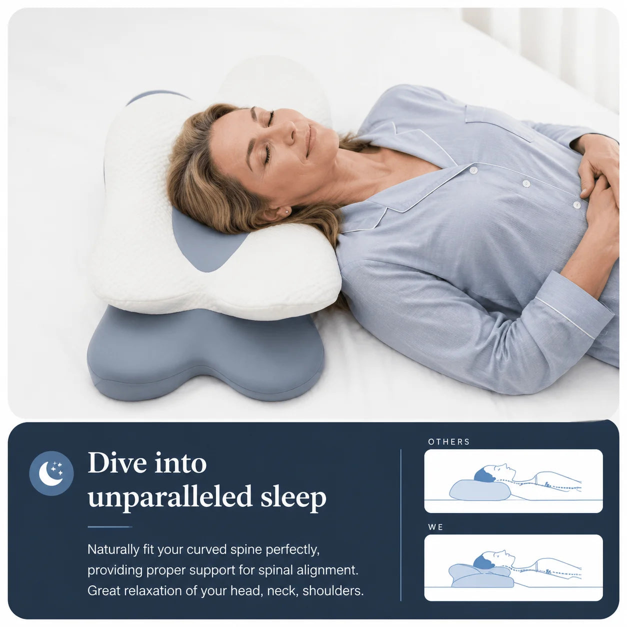Dreamioz™ Restore Neck Pillow